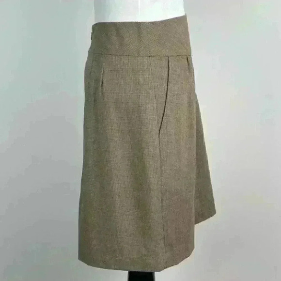 Ann Taylor loft skirt sz 10 30% Virgin wool pencil - Picture 2 of 7